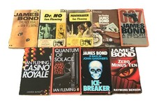 James Bond Books Bundle X 9