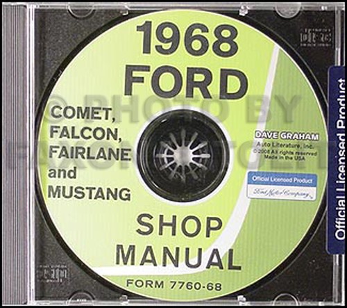1968 ford shop - 1968, cd