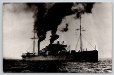 RPPC SMS Vulkan WW1 U-Boat Salvage Real Photo Postcard P23