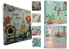 Large Self Adhesive Photo Album Hold Various Sized Picture Up to A4 Assorted X1