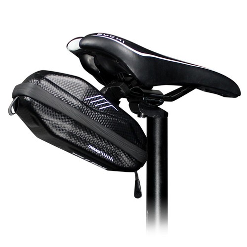 Hard shell bike tail bag - hard,