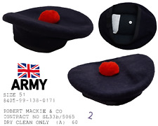 Vintage Balmoral Hat British Army Pattern Scottish Bonnet No Insignia R Mackie