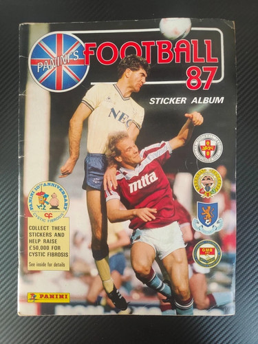 Panini football sticker - football, 87