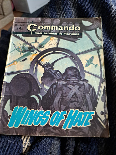 Commando 1465 wings hate - commando, #1465
