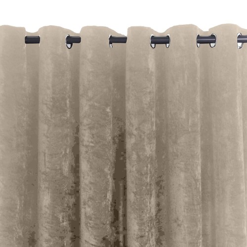 Crushed velvet curtains pair - velvet,