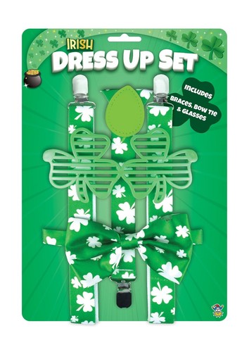 Patricks day bow tie - st,