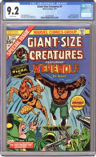 Giant size creatures cgc - size,