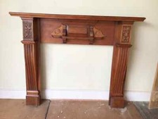 Antique  oak fire surround
