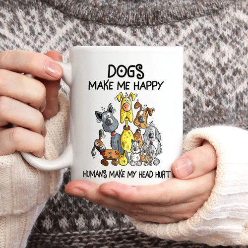 Ceramic mug with funny - mug,