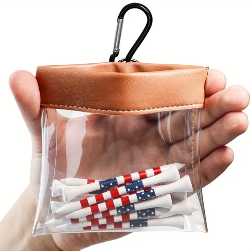 Golf tee ball bag pouch - golf,