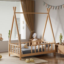 Pine Wood Single Toddler Bed