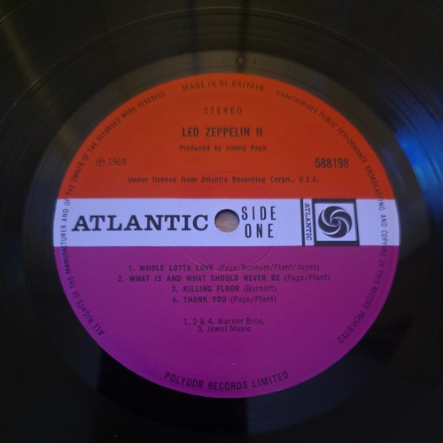 Led zeppelin 2 red plum - zeppelin, /