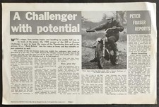 GREEVES 250cc CHALLENGER Tested LF Motorcycle Reprint 8 May 1968 #RP5084/10