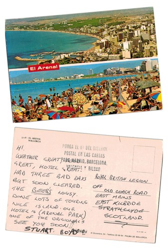 Postcard el arenal - -,