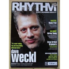 Dave weckl rhythm magazine aug - dave,