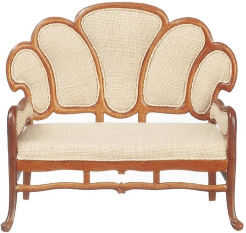 Dolls house cream art nouveau - house,