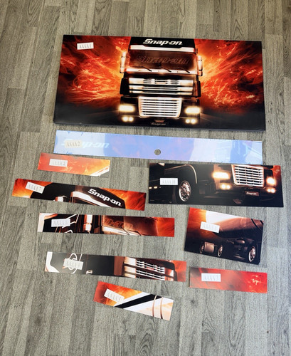 Snap toolbox decal set for - snap-on,