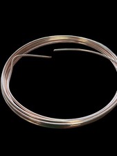 bronze round wire - 2mm diameter - bare uncoated unplated - soft annealed - 3m