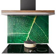 Glass splashback kitchen tile - glass,