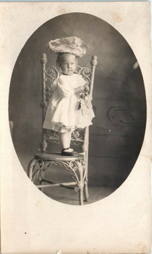 1910s rppc postcard child - 1910s, baby