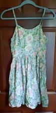 Vintage Early 1990s Floral Summer Mini Dress. 