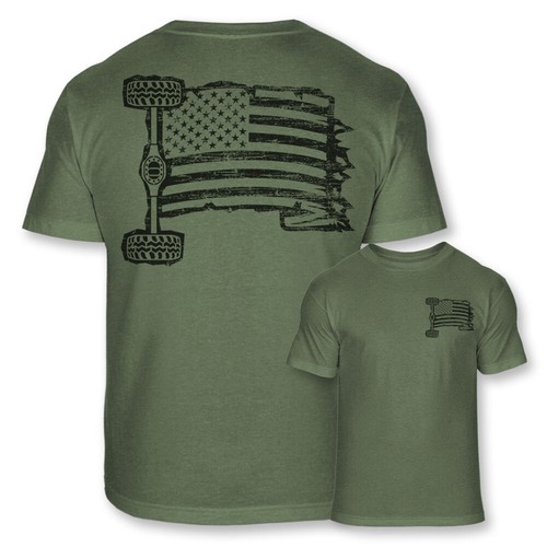 Patriotic off road 4x4 truck - patriotic,
