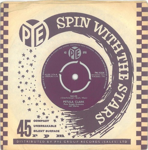 Petula clark sailor 7 - clark – sailor, 7"