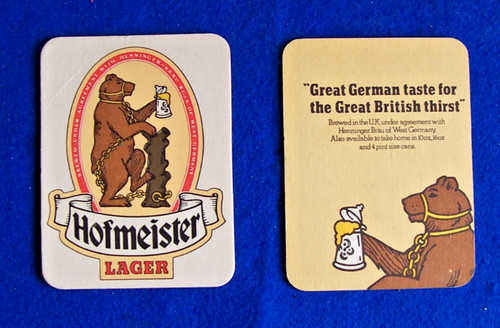 Vintage hofmeister brown bear - hofmeister,