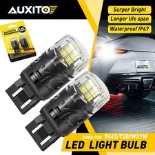 2X 7443 7440 W21W T20 White