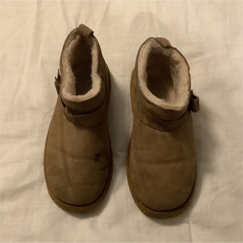 Pawz kids brown suede lined - kids,