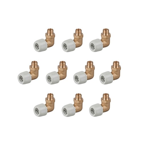 Wavin brass male - male, threaded