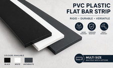 Pvc plastic flat bar strip - 1m,