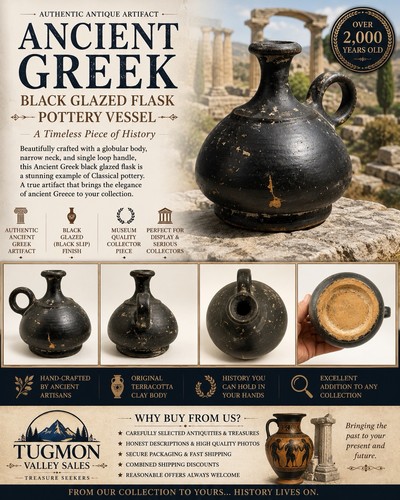 Ancient greek black glazed - ancient,