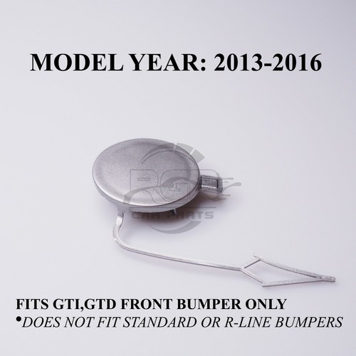 Front bumper tow hook cover - bumper,