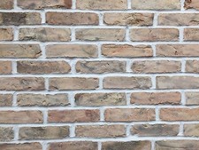 brick slips brick tiles  reclaimed 19th century clay yellow