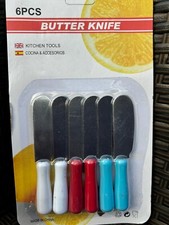 Butter Knife Cheese Cream Jam Honey Mini Knife Spreader Butter Scraper 10cm Smal