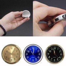 Mini Luminous Quartz StickOn Watch with Pocket Size Clock Portable ηа α⭐ 9C L6A9