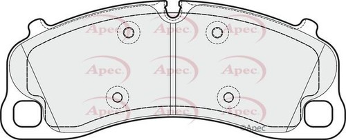 Apec front brake pad set - front,