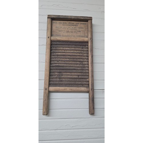 Vintage wash board