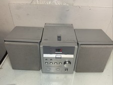 Tesco MC-907 CD Micro Hi-Fi With Built System In CD Player Silver Stereo