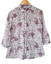 MASSIMO DUTTI Paisley Blouse -
