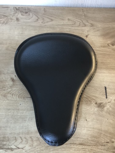 Black leather solo slim seat - solo,