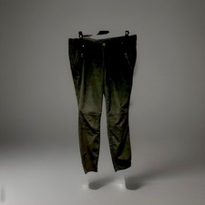 SOUTH Sz 16 Khaki Fine Cord Jodhpur Style Slim Leg Cords Mid Rise 38”W 30”L