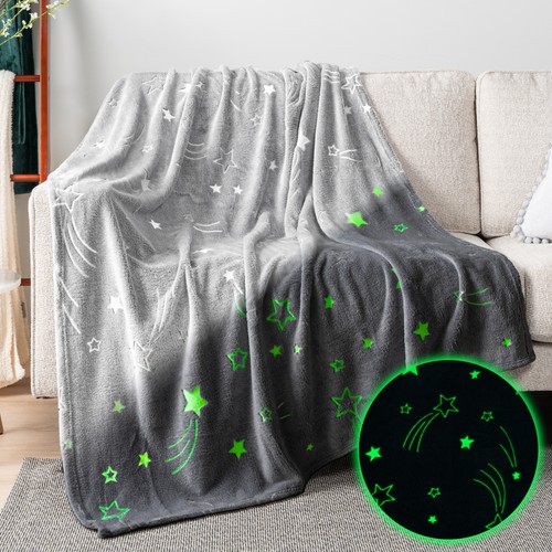 Glow the dark throw - in, blanket
