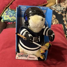 Dancing Hamster Sergei Hockey Player Electronic Toy Funtime Boxed 2002 RARE