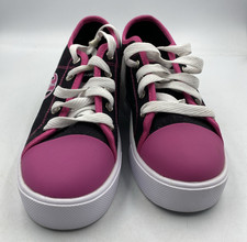 Heeleys Pink Black and White Kids UK2