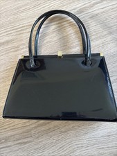 Vintage  black patent leather