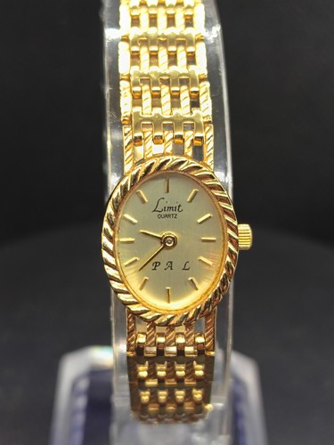 Vintage limit quartz face - quartz, gold