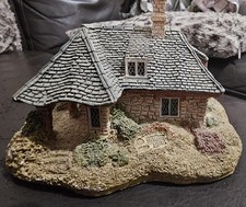 Lilliput Lane Scottish Kenmore Cottage Scotland Collection 1989 Vintage 80s Prop