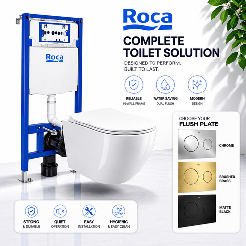 Wall hung toilet set - hung, 112cm
